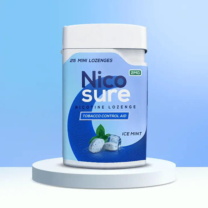Nicotine mint tablet for tobacco control aid- Nicosure